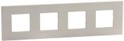 Четворна рамка Bticino Light Now YA4802M4GS - Пясък