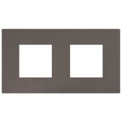 Двойна рамка Bticino Light Now YA4802M2GM - Мока