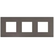 Тройна рамка Bticino Light Now YA4802M3GM - Мока