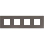 Четворна рамка Bticino Light Now YA4802M4GM - Мока