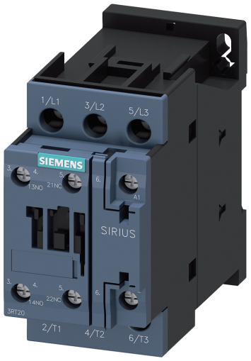 Контактор Siemens 3RT2026-1AP00 -  3P, 25A, 11kW/400V, 1NC+1NO, AC 230V, 50Hz, S0