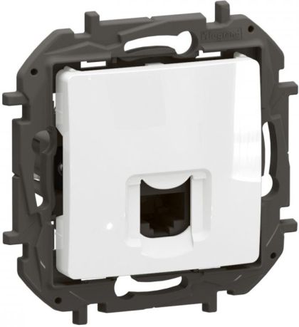 Розетка RJ45 UTP cat.5e Legrand Niloe New NP4301WH - Бял