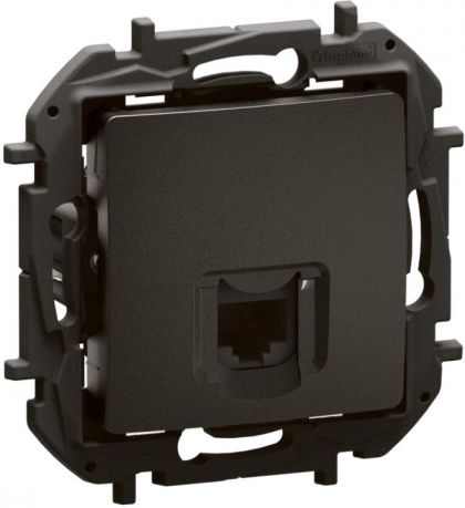 Розетка RJ45 UTP cat.5e Legrand Niloe New NP4301BK - Черен