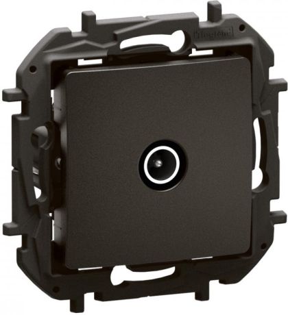 Розетка TV коаксиал 1.5db Legrand Niloe New NP4103BK - Черен