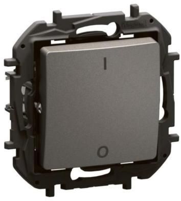 Двуполюсен ключ Legrand Niloe New NP2113MG - Сив