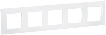 Петорна рамка Legrand Niloe New NP115WH - Бял