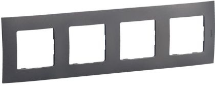 Четворна рамка Legrand Niloe New NP114MG - Сив