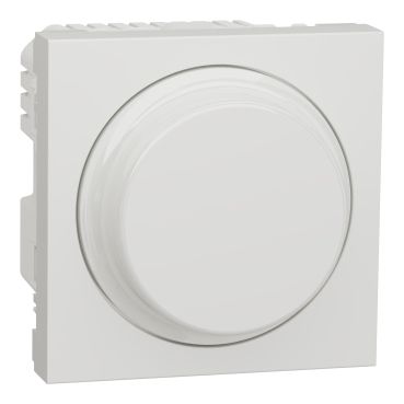 Ротативен димер Schneider Unica NU351418 - Бял