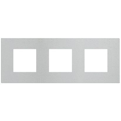 Тройна рамка Bticino Light Now YA4802M3WM - Еко бяло