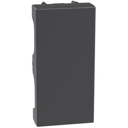 Глуха капачка 1 модул Bticino Light Now YD4950 - Графит мат