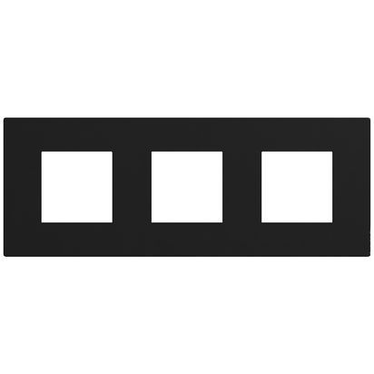 Тройна рамка Bticino Light Now YA4802M3DD - Графит