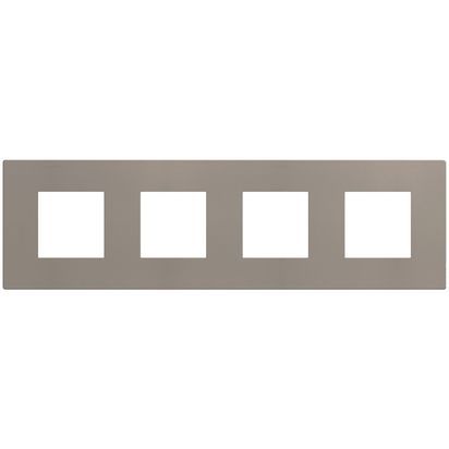Четворна рамка Bticino Light Now YA4802M4GG - Камък
