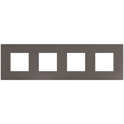 Четворна рамка Bticino Light Now YA4802M4GM - Мока