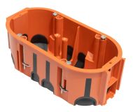 Двойна конзола Pawbol A.0092K  - 60 мм. дълбочина с меки мембранни отвори