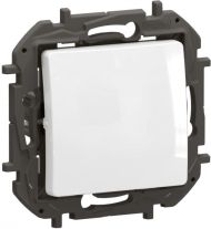 Едноплюсен ключ Legrand Niloe New NP2110WH - Бял