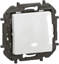 Девиаторен ключ със светлинен индикатор Legrand Niloe New NP2211WH - Бял