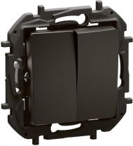 Сериен девиаторен ключ Legrand Niloe New NP2220BK - Черен