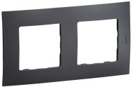 Двойна рамка Legrand Niloe New NP112GR - Тъмно сив
