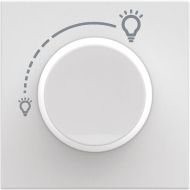 Ротативен димер LED 2 модул Bticino Classia RW4415 - Бял