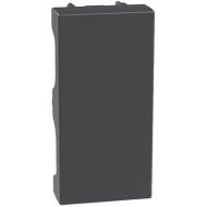 Глуха капачка 1 модул Bticino Light Now YD4950 - Графит мат