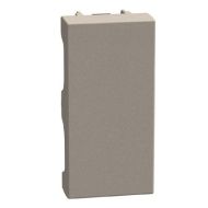 Глуха капачка 1 модул Bticino Light Now YG4950 - Камък мат