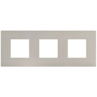 Тройна рамка Bticino Light Now YA4802M3GS - Пясък