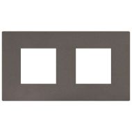 Двойна рамка Bticino Light Now YA4802M2GM - Мока