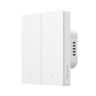 Двоен Wi-fi/Matter ключ SONOFF M5-2C-80W - 10A, бял