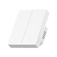 Двоен Wi-fi/Matter ключ SONOFF M5-2C-80W - 10A, бял