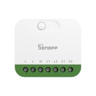 Двуканален/сериен Wi-fi/Matter смарт превключвател SONOFF MINI-2GS - 16A